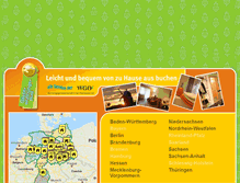 Tablet Screenshot of gaestewohnungspool.de